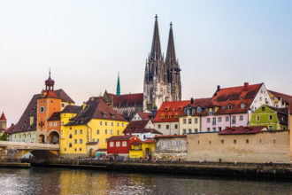 Regensburger Altstadt und Dom St. Peter
