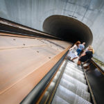 Rolltreppen in der Metro-Station Dupont Circle in Washington