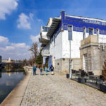 Das Schützenhaus von Otto Wagner am Donaukanal