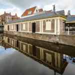 Außenansicht des alten Fischmarktes (Vismarkt) von Alkmaar