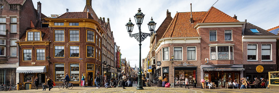 Einkaufsstraße Langestraat in Alkmaar