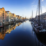 Der historische Delfshaven in Rotterdam