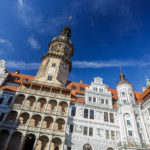 Der Hausmannsturm im Residenzschloss in Dresden