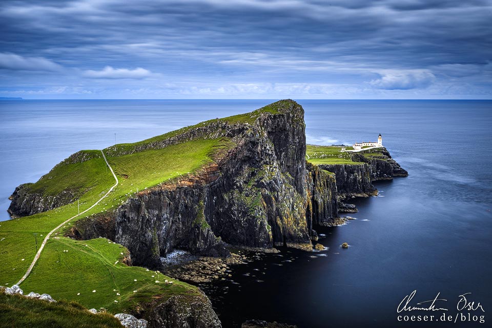 Leuchtturm Neist Point auf der Isle of Skye in Schottland