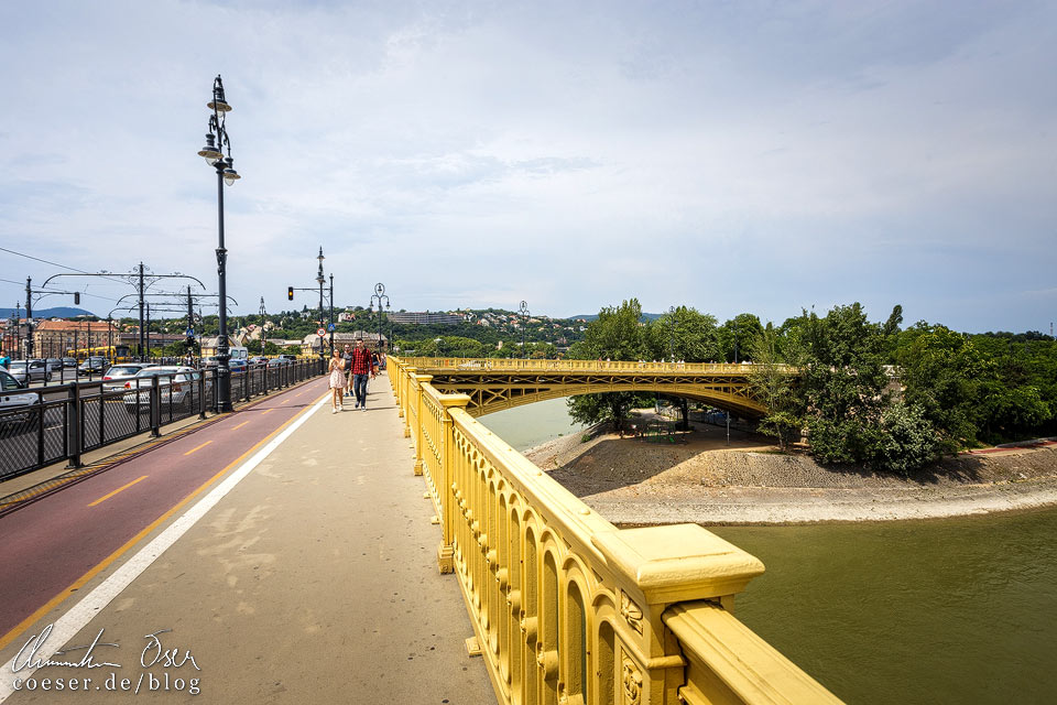 Margaretenbrücke und Margareteninsel in Budapest