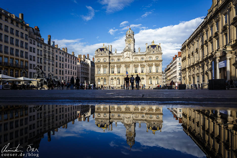 Rathaus (Hôtel de ville) am Place des Terreaux in Lyon