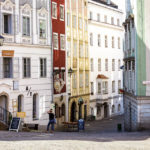 Historische Häuser in der Altstadt von Linz