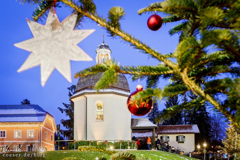 Stille-Nacht-Kapelle und Weihnachtsmarkt Oberndorf bei Salzburg