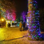 Der Weihnachtsmarkt im Maksimir-Park in Zagreb