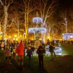 Weihnachtsstimmung auf dem Adventmarkt im Zrinjevac-Park