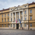 Außenansicht des kroatischen Parlaments in Zagreb