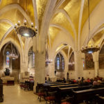 Innenansicht der St.-Markus-Kirche in Zagreb