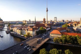 Die Skyline / Cityscape von Berlin