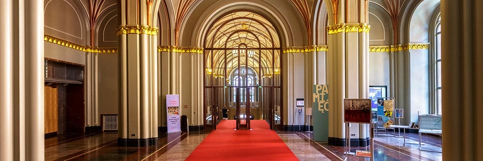 Innenansicht des Rotes Rathaus in Berlin