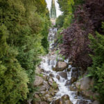 Wasserfall im Viktoriapark in Berlin