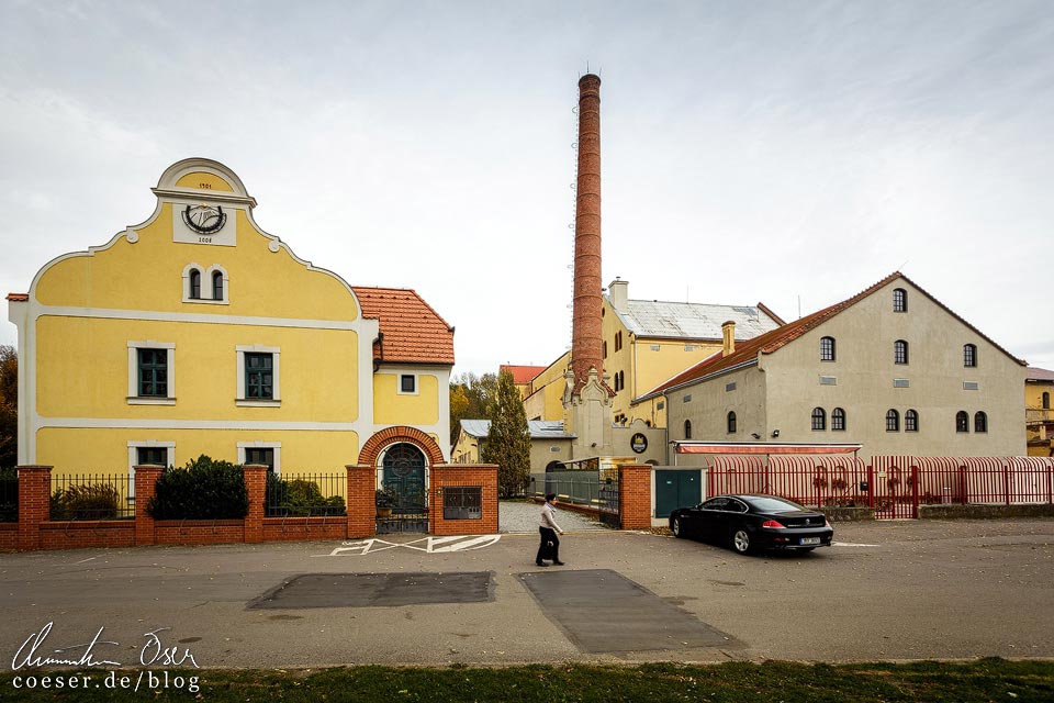 Schlossbrauerei in Břeclav (Lundenburg)