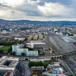 Ausblick vom Prime Tower in Zürich