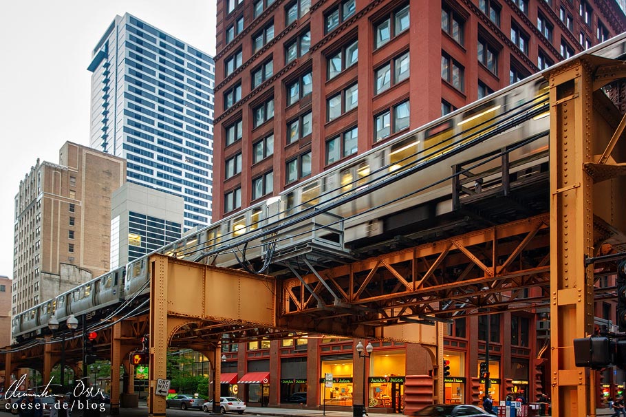 Hochbahn (Chicago Elevated) im Loop