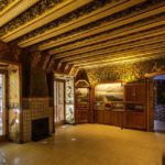 Innenansicht der Casa Vicens von Antoni Gaudì in Barcelona