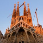 Außenansicht der Sagrada Família von Antoni Gaudì in Barcelona
