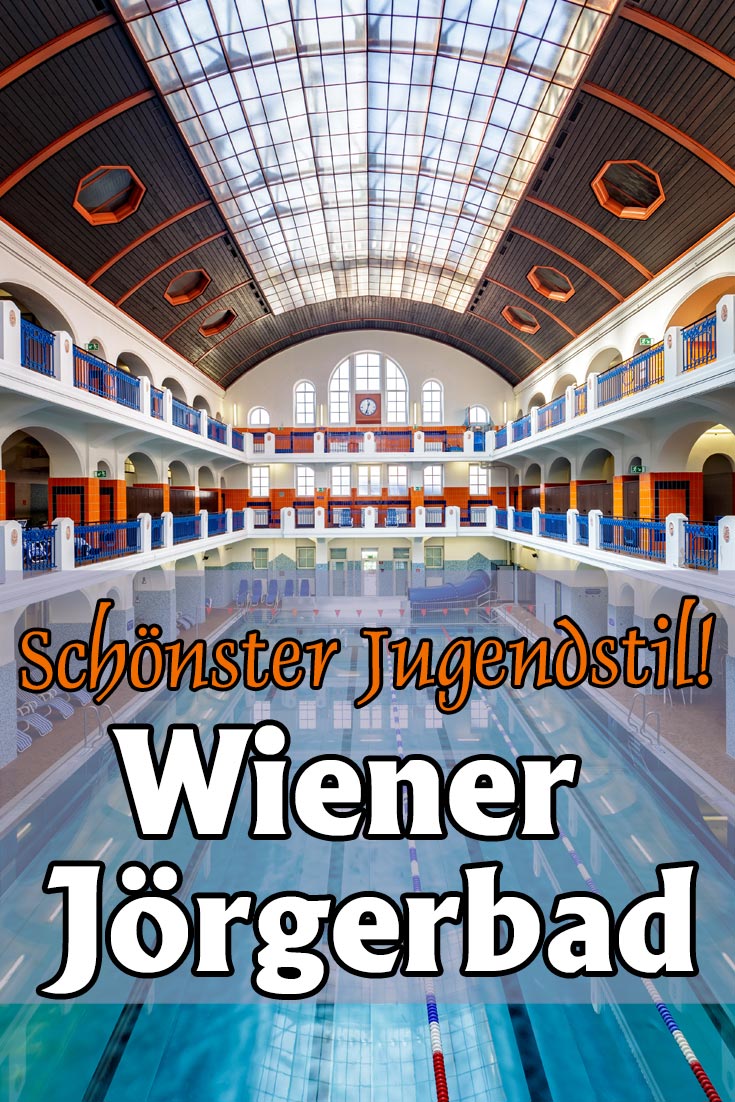 Jörgerbad in Wien: Architektonischer Einblick mit Fotos der großen Schwimmhalle, der Jugendstil-Ausstattung und weiteren Eindrücken.