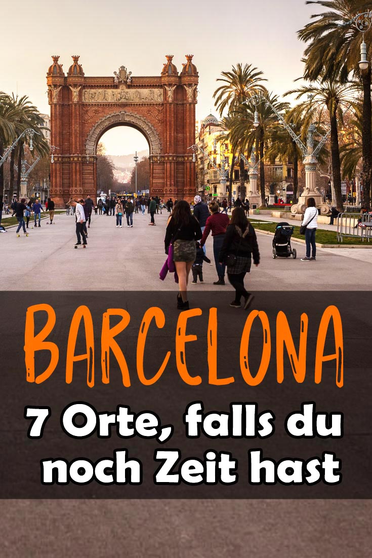 Barcelona, Spanien: 7 Tipps, falls du noch Zeit hast plus alle Sehenswürdigkeiten, die besten Fotospots sowie allgemeine Tipps und Restaurantempfehlungen.