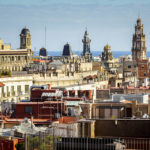 Ausblick auf Barcelona vom Dach der Kathedrale