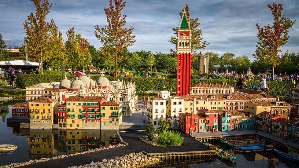 Venedig-Abschnitt im Legoland Deutschland Resort