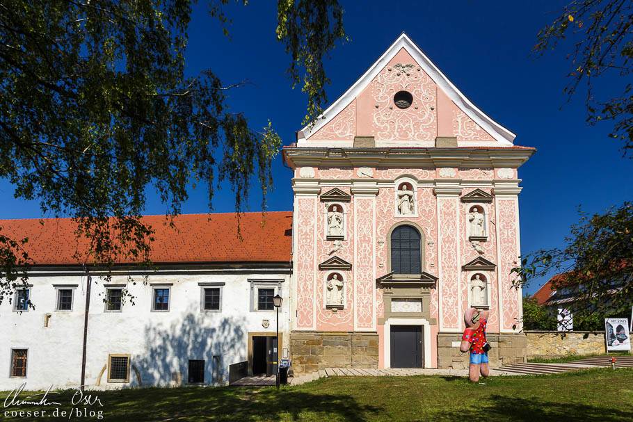 Rokokofassade des Dominikanerklosters in Ptuj