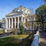 Außenansicht des Athenäums in Bukarest
