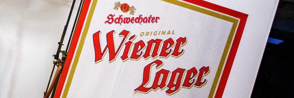 Wiener Lager aus der Brauerei Schwechat