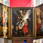 Rubens-Gemälde "Die Kreuzabnahme" in der Liebfrauenkathedrale in Antwerpen