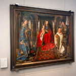 Gemälde Madonna des Kanonikus Joris van der Paele von Jan van Eyck im Groeningemuseum