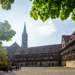 Der Innenhof der Alten Hofhaltung in Bamberg