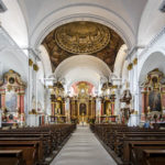 Innenansicht der Katholischen Kirche St. Martin in Bamberg