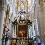 Innenansicht der St.-Nikolaus-Kirche in Gent