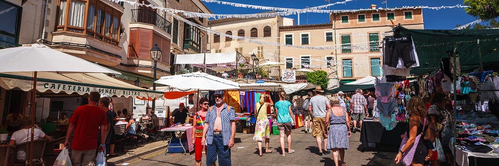 Markt in Sineu auf Mallorca
