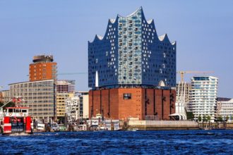 Die Elbphilharmonie in Hamburg