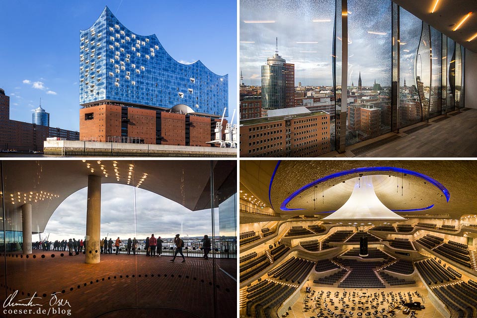 Eindrücke aus der Elbphilharmonie in Hamburg