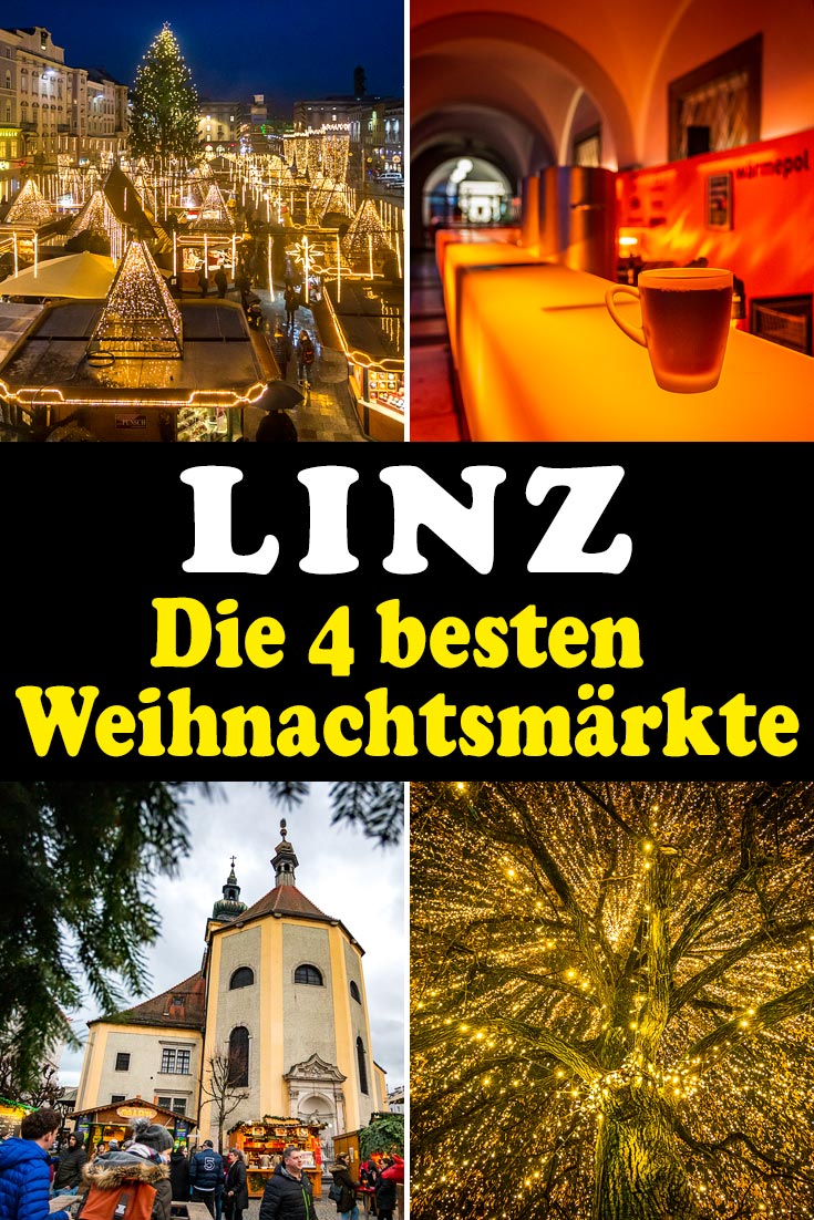 Weihnachtsmärkte in Linz: Erfahrungsbericht zu den Adventmärkten im Volksgarten, auf dem Hauptplatz, auf dem Pfarrplatz und zum Wärmepol.