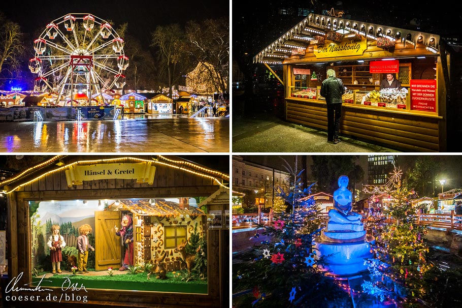 Weihnachtsmarkt im Linzer Volksgarten