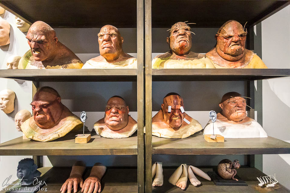 Masken in der Harry Potter Studio Tour London