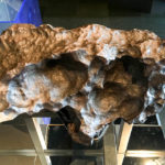 4,5 Milliarden Jahre alter Meteorit im Planetarium im Greenwich Royal Observatory