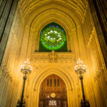 Zugang zur Westminster Hall im Palace of Westminster in London