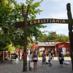 Einer der Eingänge zur Freistadt Christiania