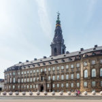 Außenansicht des Schloss Christiansborg