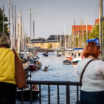 Ein Kanal in Christianshavn in Kopenhagen