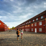 Rote Baracken im Kastell von Kopenhagen