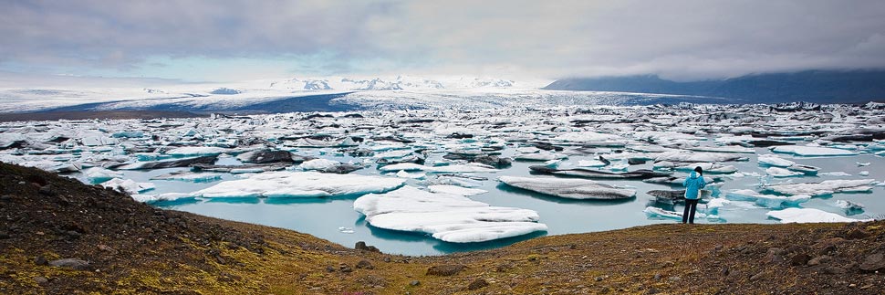 Gletschersee Jökulsarlon in Island