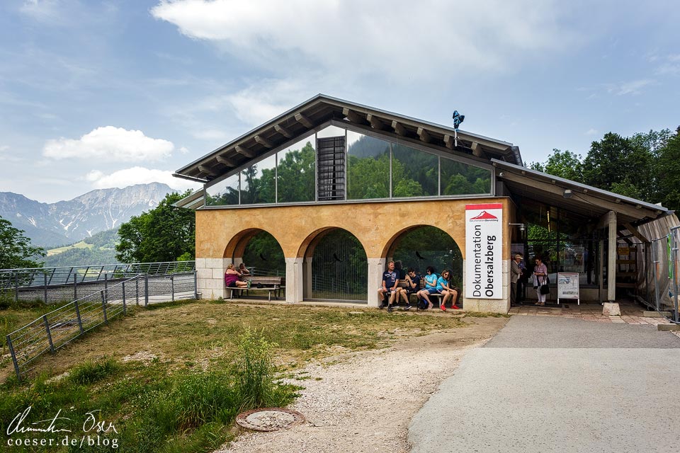 Gebäude der Dokumentation Obersalzberg in Berchtesgaden